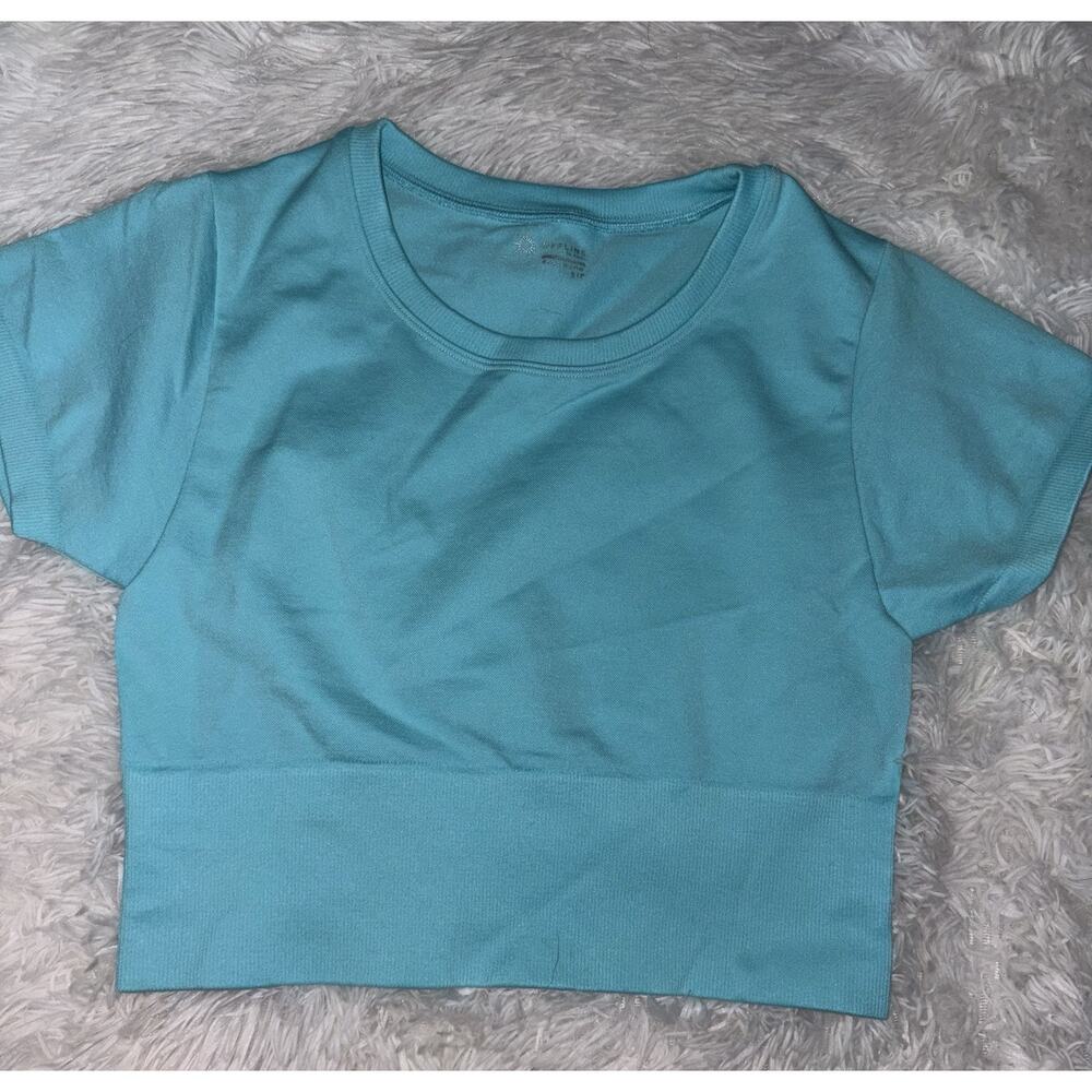 Offline By Aerie Sz S Sidewalk Seamless Cropped Tee. Exc. Cond, Comf